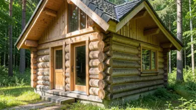 Finsky domek výhody a nevýhody - ilustrační foto