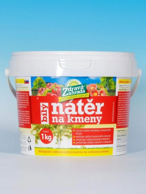 Bílý nátěr na kmeny stromů, 1 kg