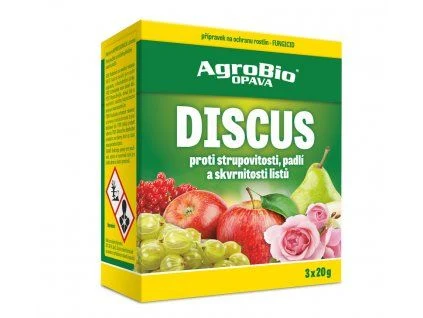 Produkt proti hubám na hrušně a jiných plodných stromů