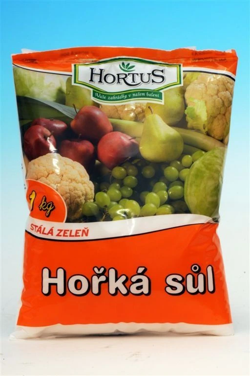 Balík hořké soli značky Hortus pro ochranu rostlin.