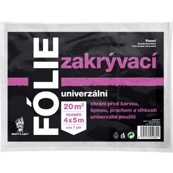 Univerzální fólie na ochranu před barvou při malování
