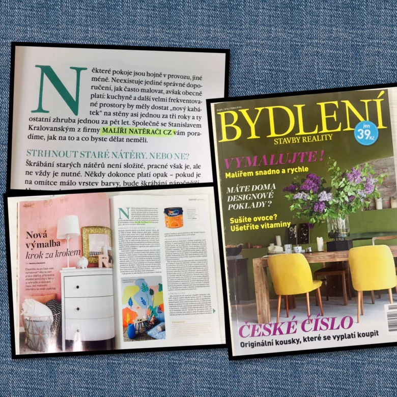 Český magazín o malování na štuk s tipy
